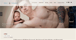 Desktop Screenshot of bjornfotograf.se