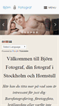 Mobile Screenshot of bjornfotograf.se